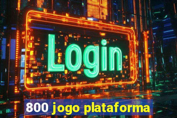 800 jogo plataforma